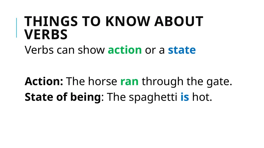 Grammar Basics Some Terms Why Learn Grammar? - slide 57 of 84