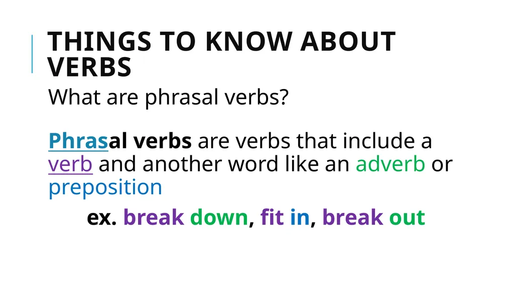 Grammar Basics Some Terms Why Learn Grammar? - slide 64 of 84