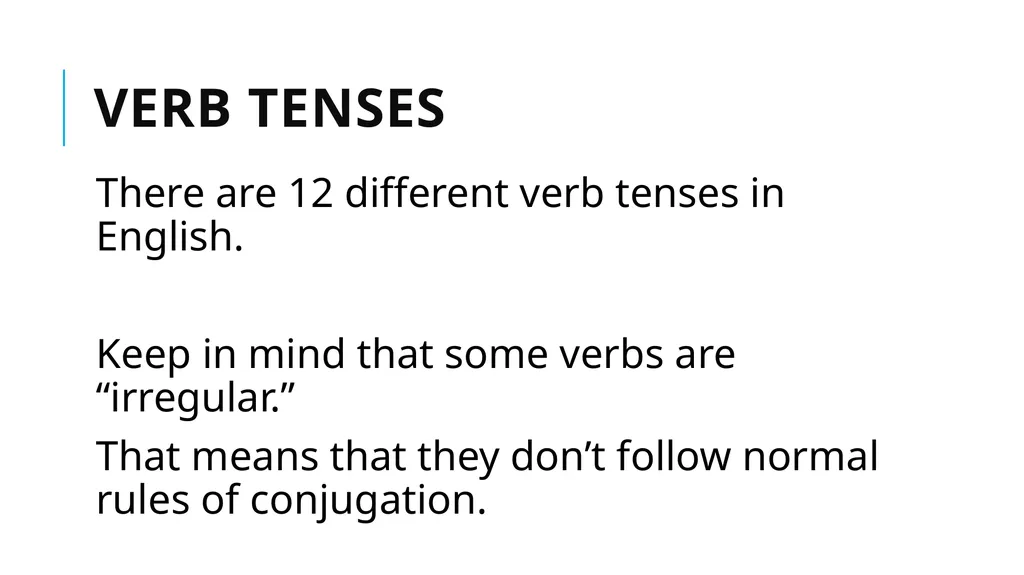Grammar Basics Some Terms Why Learn Grammar? - slide 65 of 84