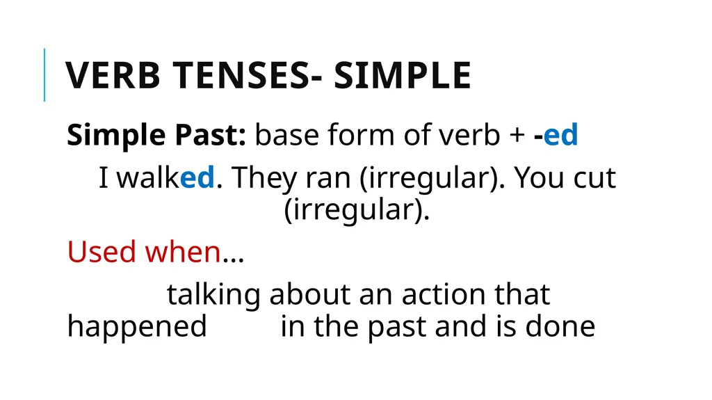 Grammar Basics Some Terms Why Learn Grammar? - slide 67 of 84