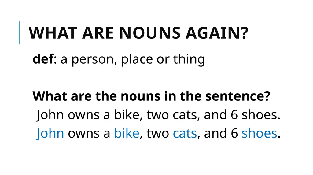 Grammar Basics Some Terms Why Learn Grammar? - slide 35 of 84