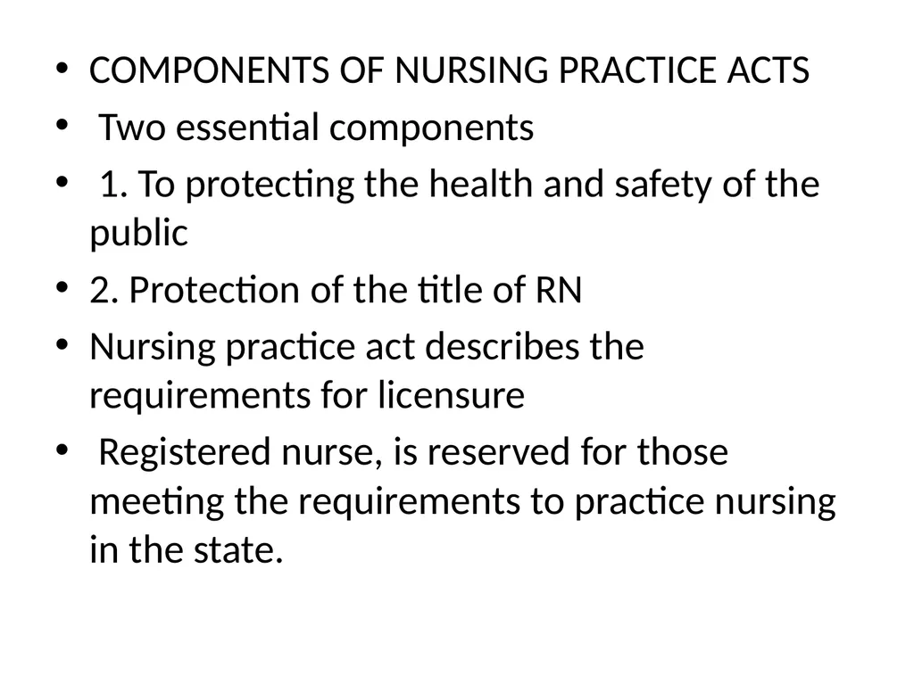 NURSING REGULATORY MECHANISM Mrs.Mercy Asst.Prof. - slide 25 of 27