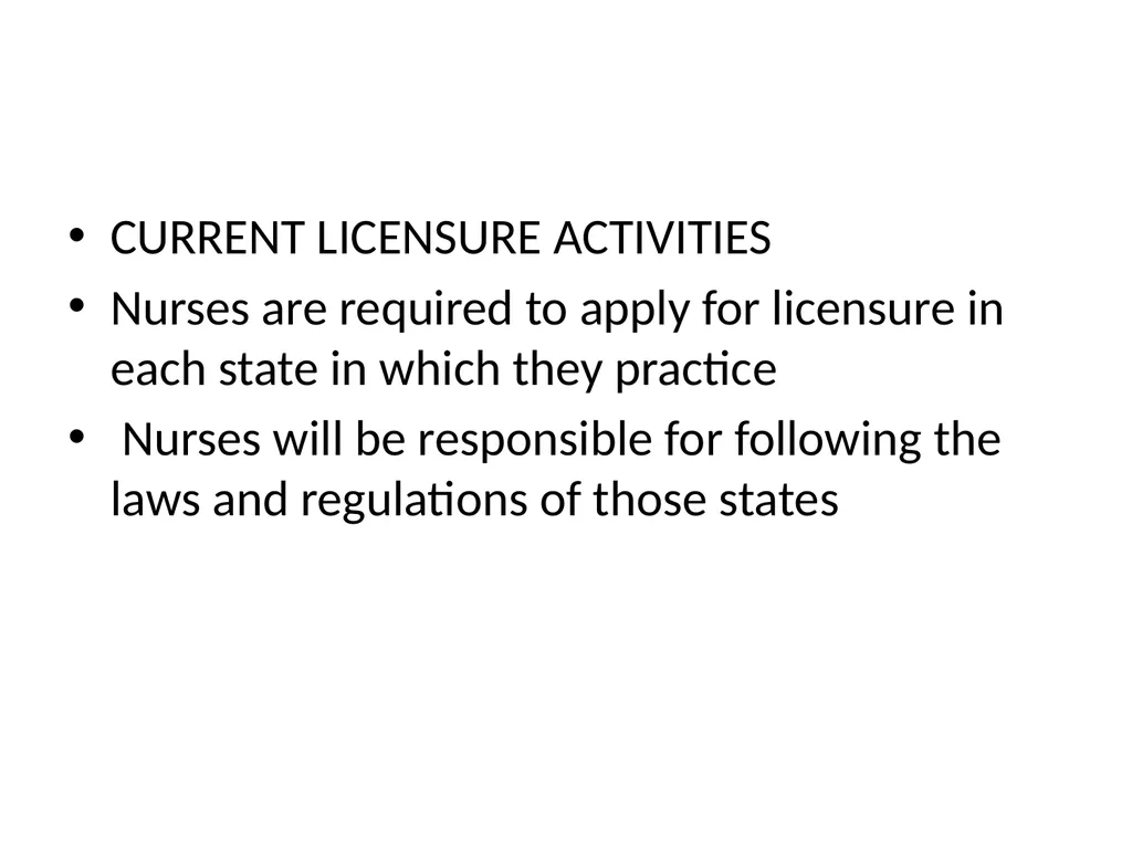 NURSING REGULATORY MECHANISM Mrs.Mercy Asst.Prof. - slide 24 of 27