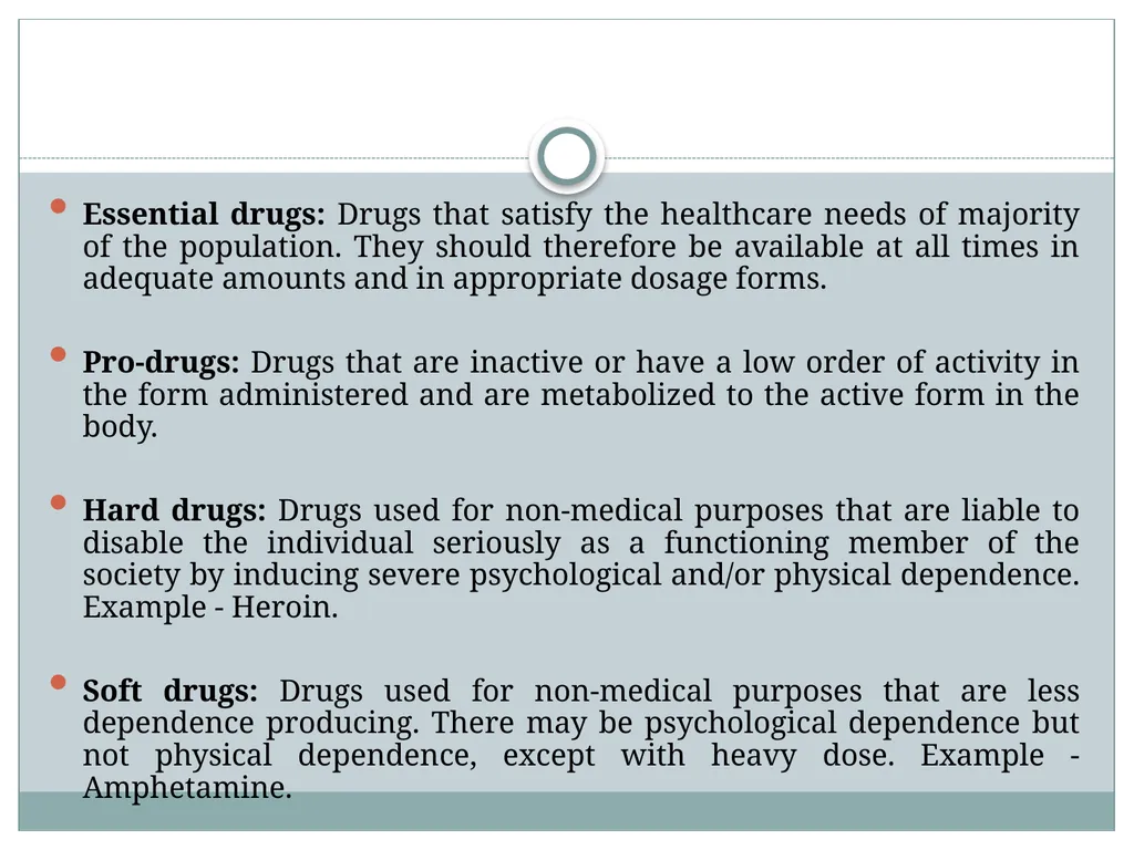Introduction to Pharmacology Topics Introduction, - slide 26 of 50