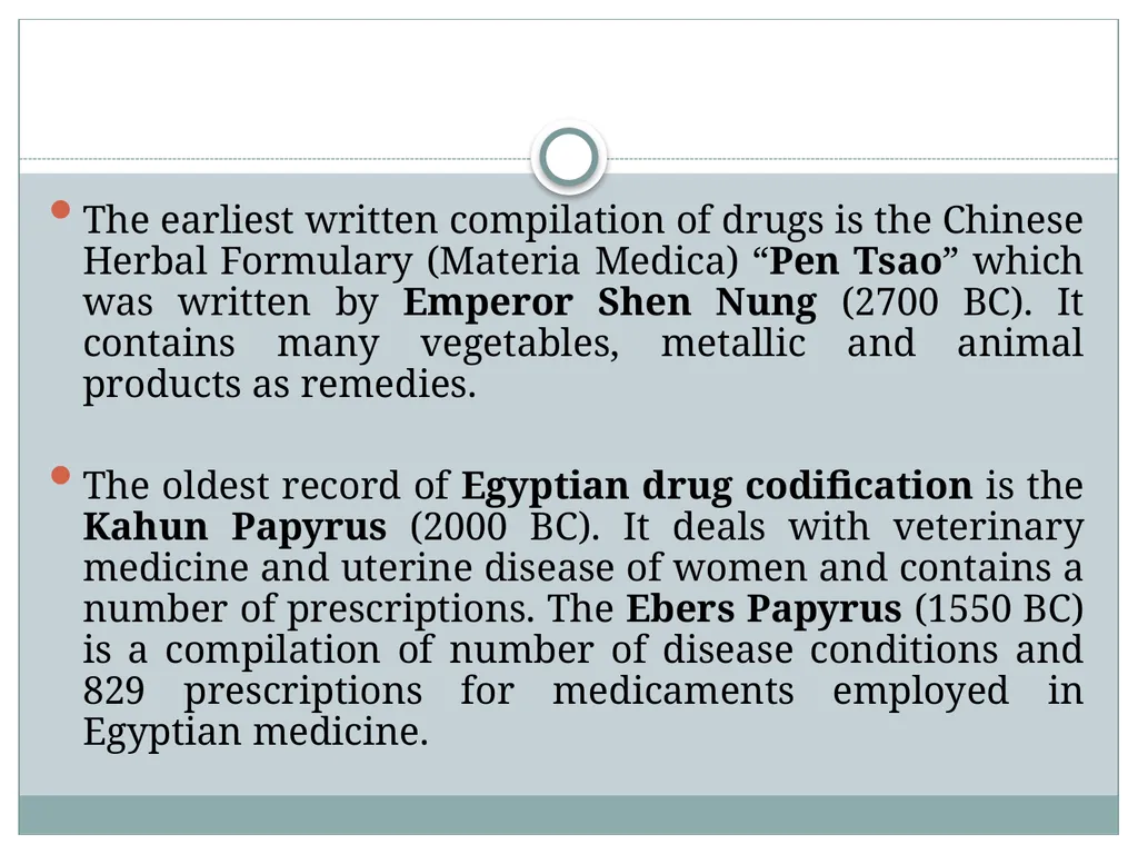 Introduction to Pharmacology Topics Introduction, - slide 9 of 50