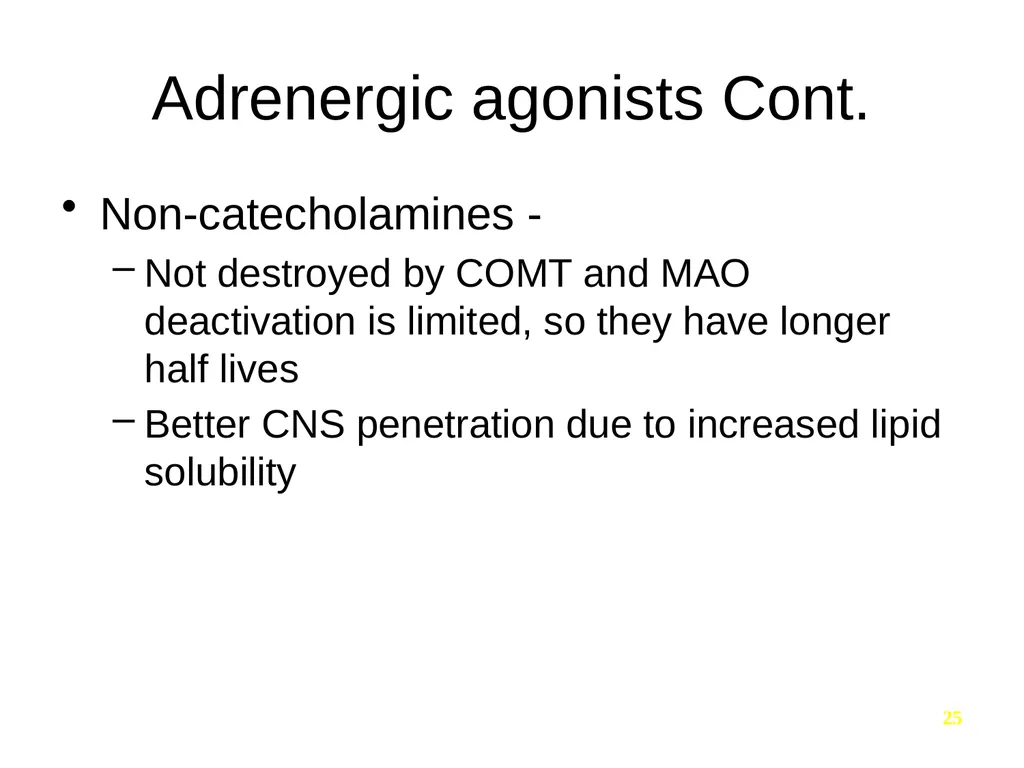 Pharmacology of the Autonomic Nervous System Part - slide 21 of 44