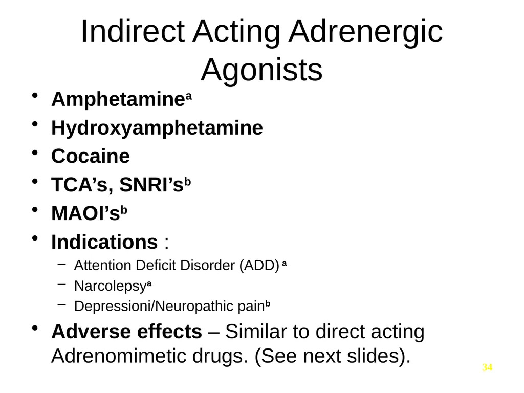 Pharmacology of the Autonomic Nervous System Part - slide 30 of 44