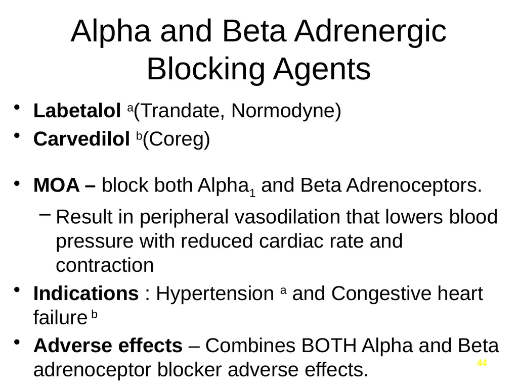 Pharmacology of the Autonomic Nervous System Part - slide 40 of 44