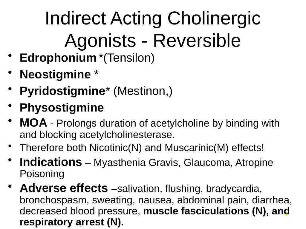 Pharmacology of the Autonomic Nervous System Part - slide 8 of 44