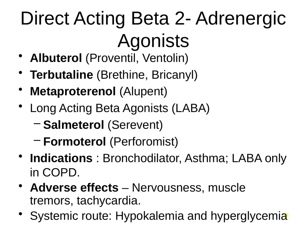 Pharmacology of the Autonomic Nervous System Part - slide 29 of 44