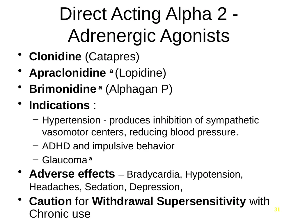Pharmacology of the Autonomic Nervous System Part - slide 27 of 44