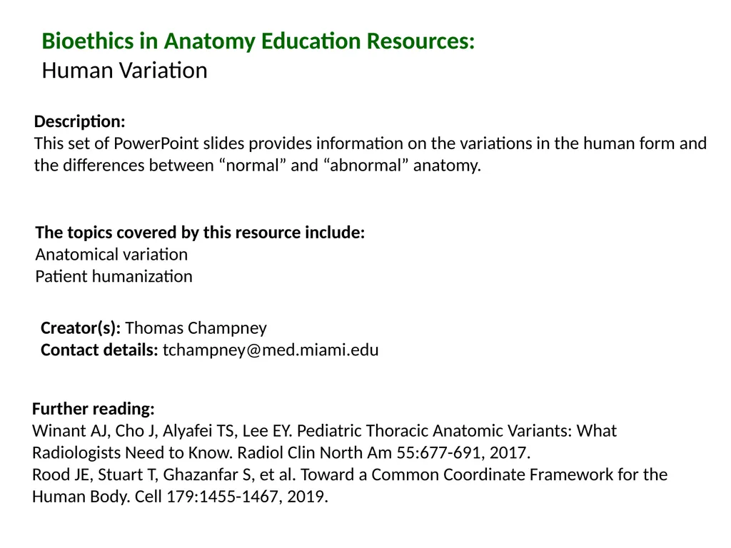 Description: This set of PowerPoint slides - slide 1 of 6
