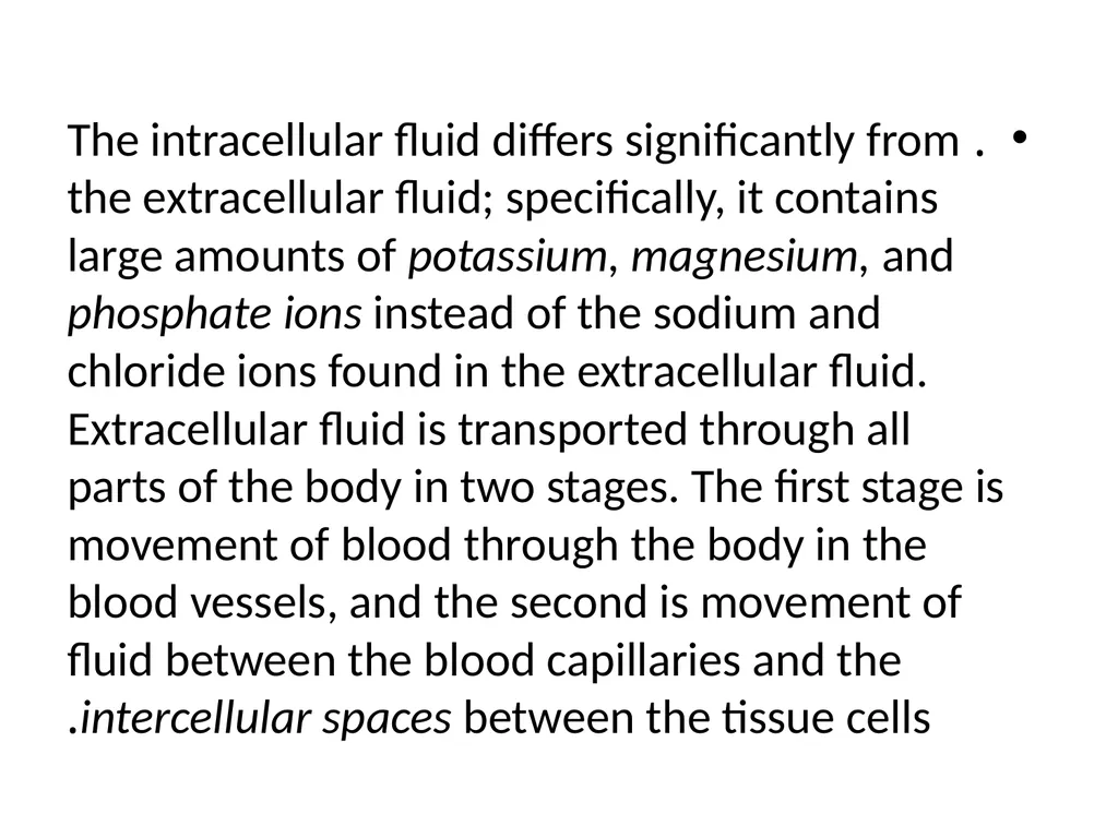 Physiology Physiology is the study of processes - slide 8 of 15