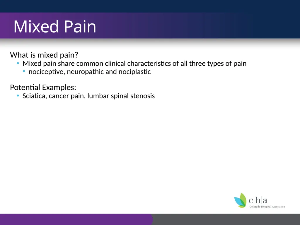 The Anatomy and Physiology of Pain CO’s CURE - slide 18 of 30
