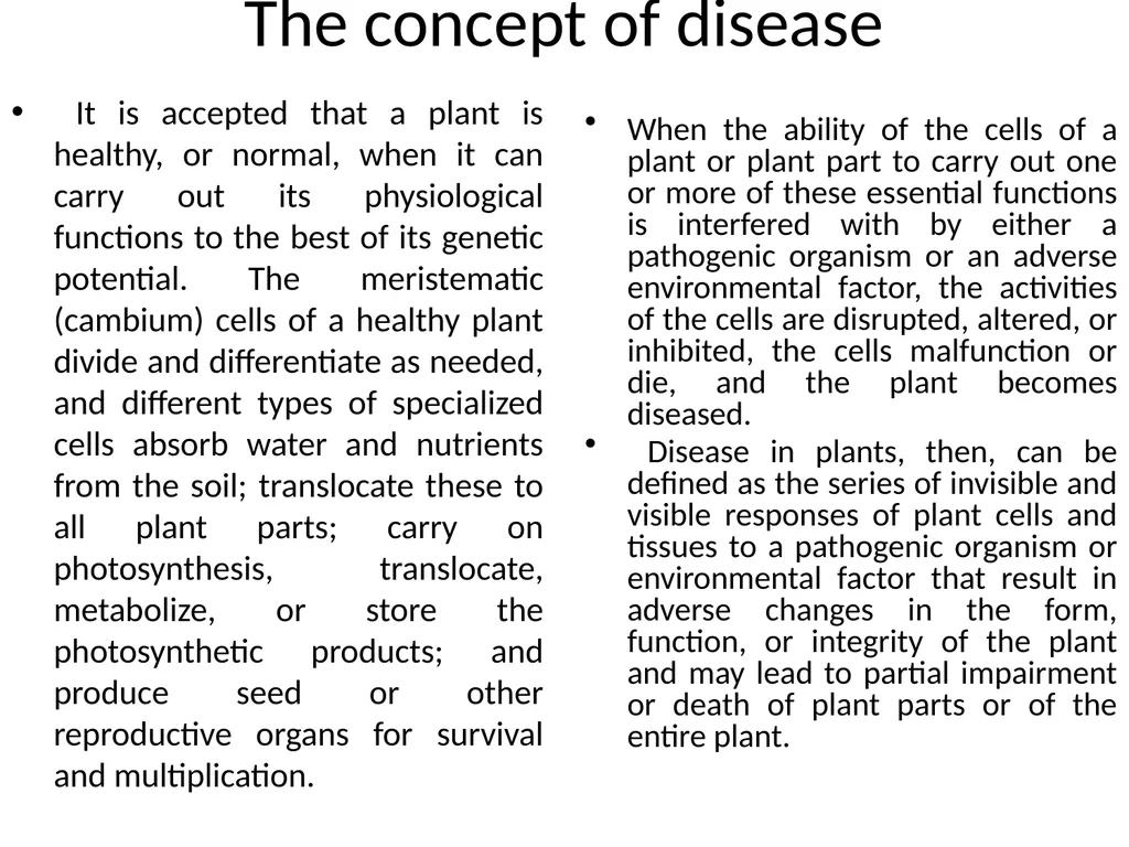 Unit 1: Introduction and History of plant - slide 4 of 13