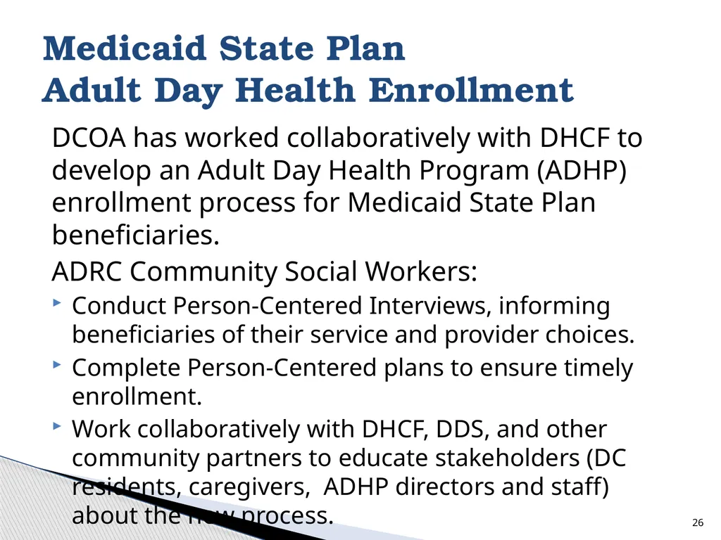 D.C. Office on Aging Ambassador Training 500 K - slide 26 of 39