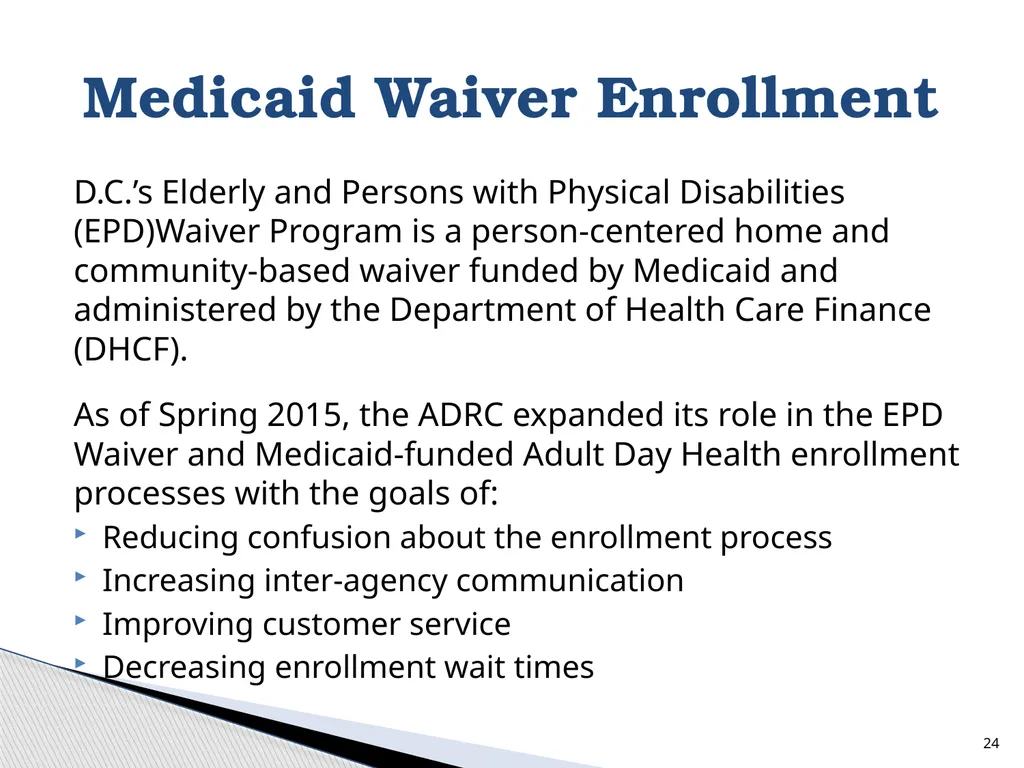 D.C. Office on Aging Ambassador Training 500 K - slide 24 of 39