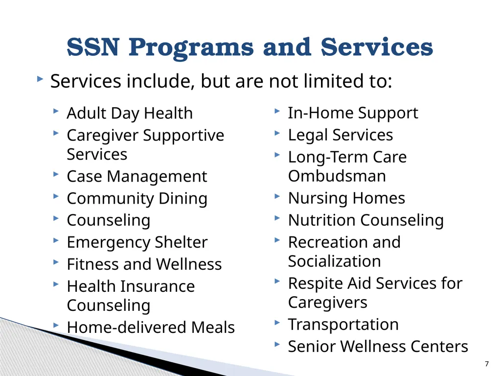 D.C. Office on Aging Ambassador Training 500 K - slide 7 of 39