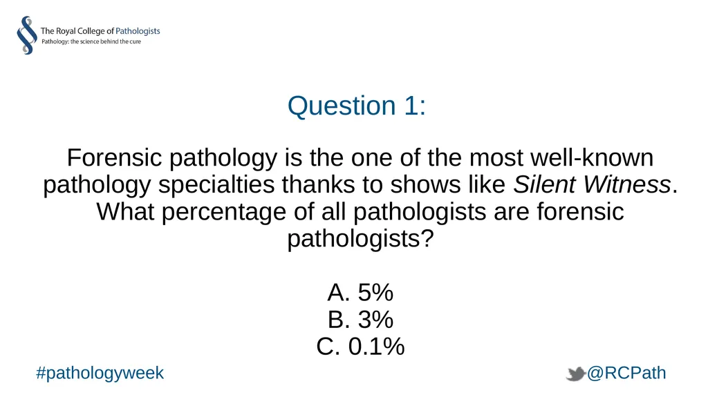 National Pathology Week Pathology Pub Quiz - slide 33 of 38