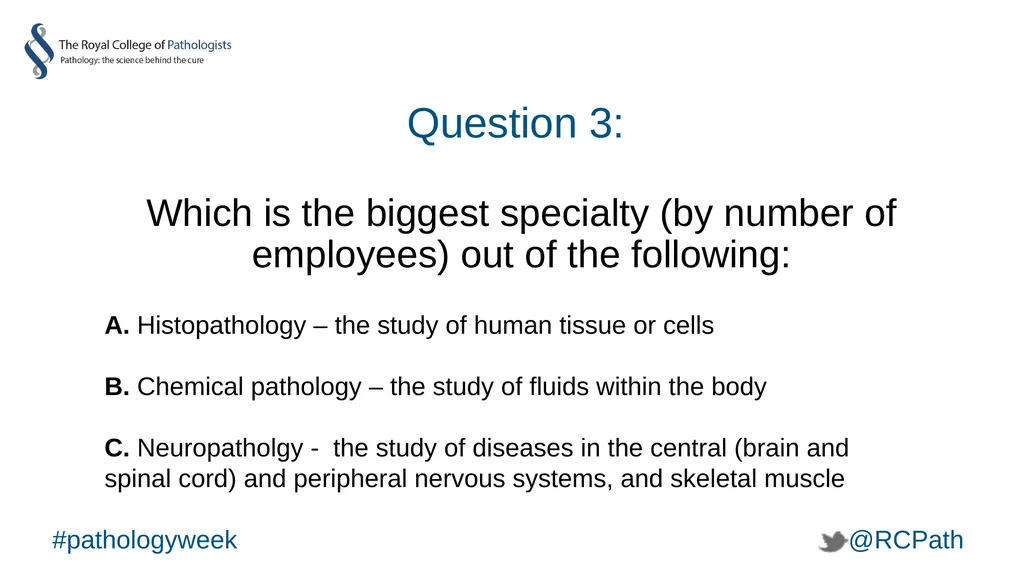 National Pathology Week Pathology Pub Quiz - slide 35 of 38