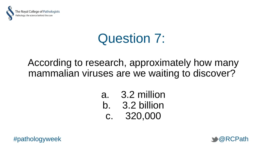 National Pathology Week Pathology Pub Quiz - slide 9 of 38