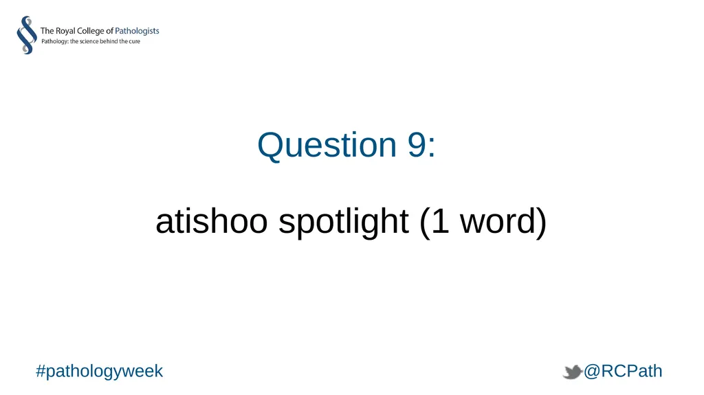 National Pathology Week Pathology Pub Quiz - slide 23 of 38