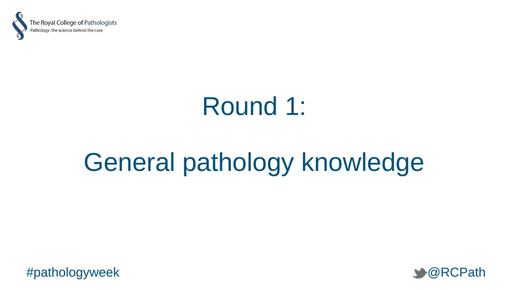 National Pathology Week Pathology Pub Quiz - slide 2 of 38
