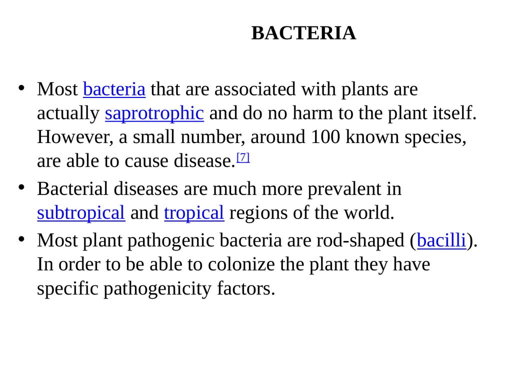 PLANT PATHOLOGY 1.Plant pathology (also - slide 8 of 19