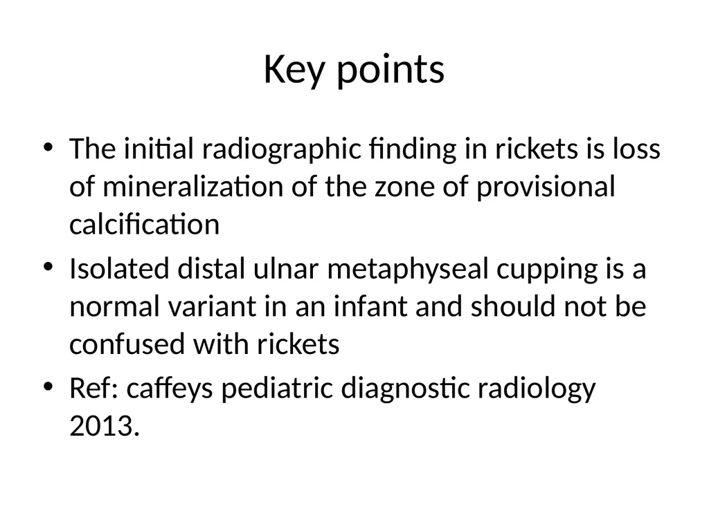 Rickets- radiology Dr jp,asst - slide 11 of 11