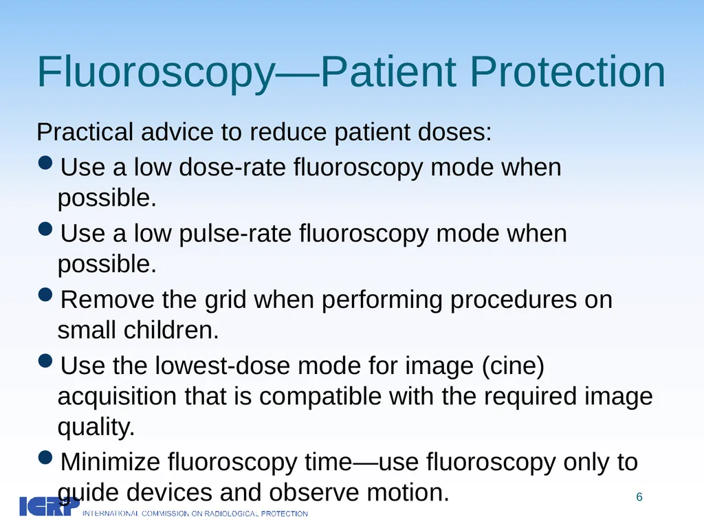 Radiological Protection in Cardiology ICRP - slide 6 of 25
