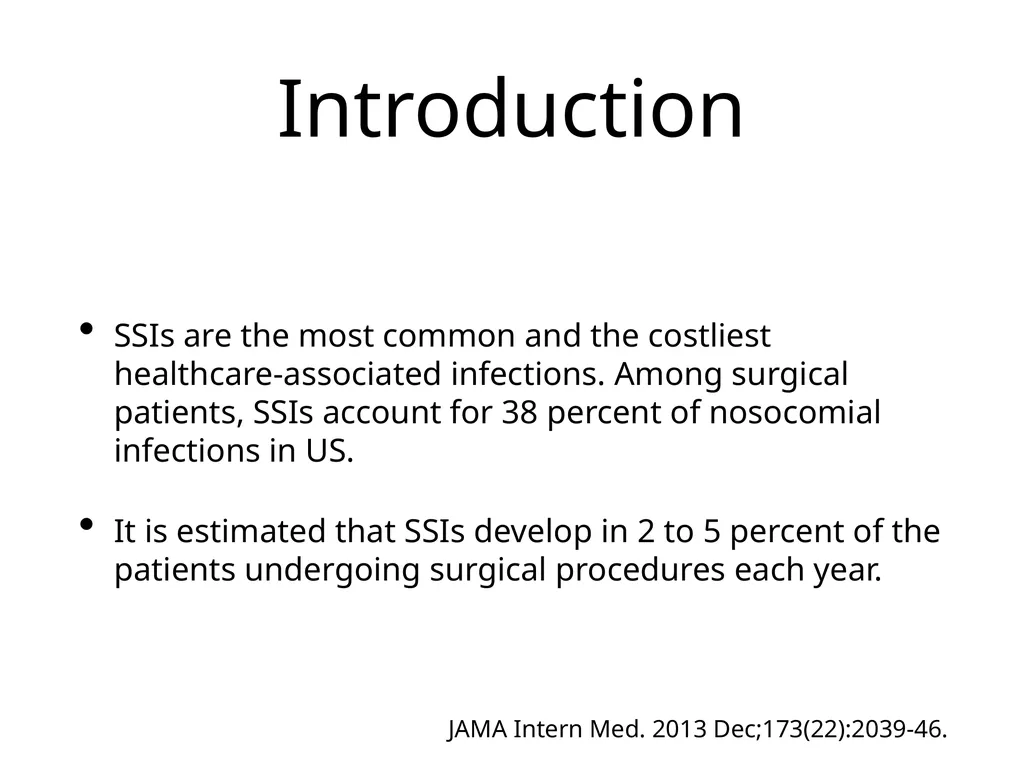 Antimicrobial prophylaxis for prevention of - slide 2 of 10