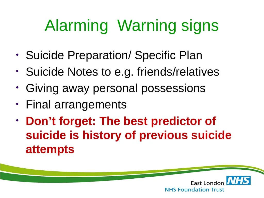 ELFT Training Packages for Primary Care - - slide 24 of 35