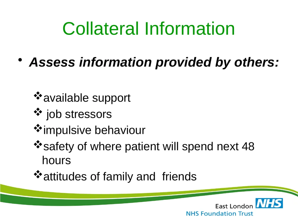 ELFT Training Packages for Primary Care - - slide 26 of 35