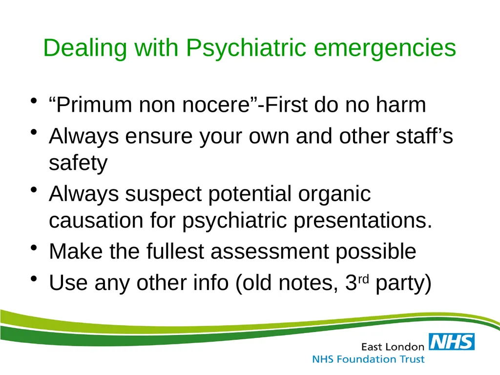 ELFT Training Packages for Primary Care - - slide 4 of 35
