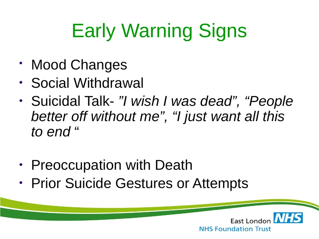 ELFT Training Packages for Primary Care - - slide 23 of 35