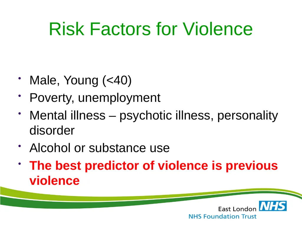 ELFT Training Packages for Primary Care - - slide 29 of 35