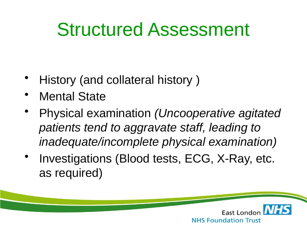 ELFT Training Packages for Primary Care - - slide 10 of 35