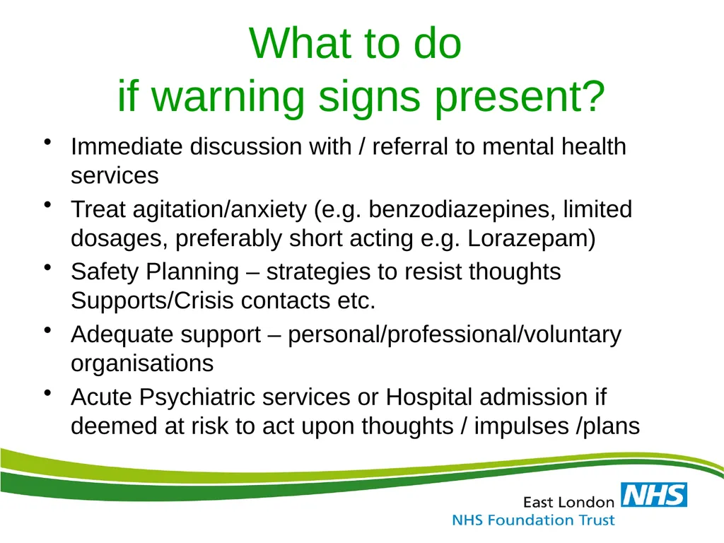 ELFT Training Packages for Primary Care - - slide 27 of 35
