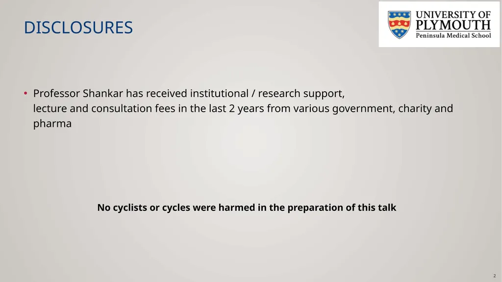 On your Bike! Navigating academics in Psychiatry A - slide 2 of 12