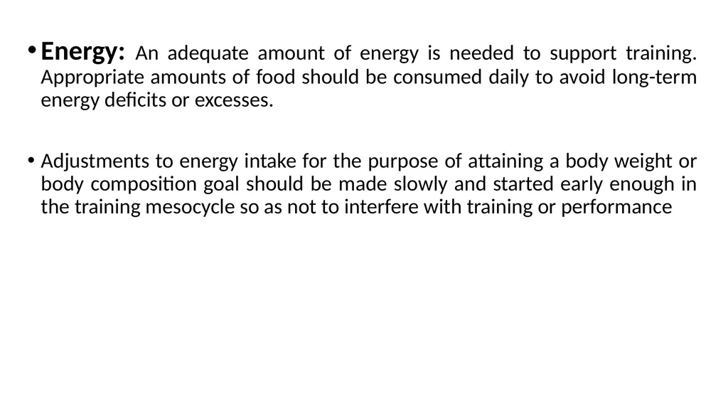 CHAAPTER ONE Introduction to Sports Nutrition The - slide 34 of 40