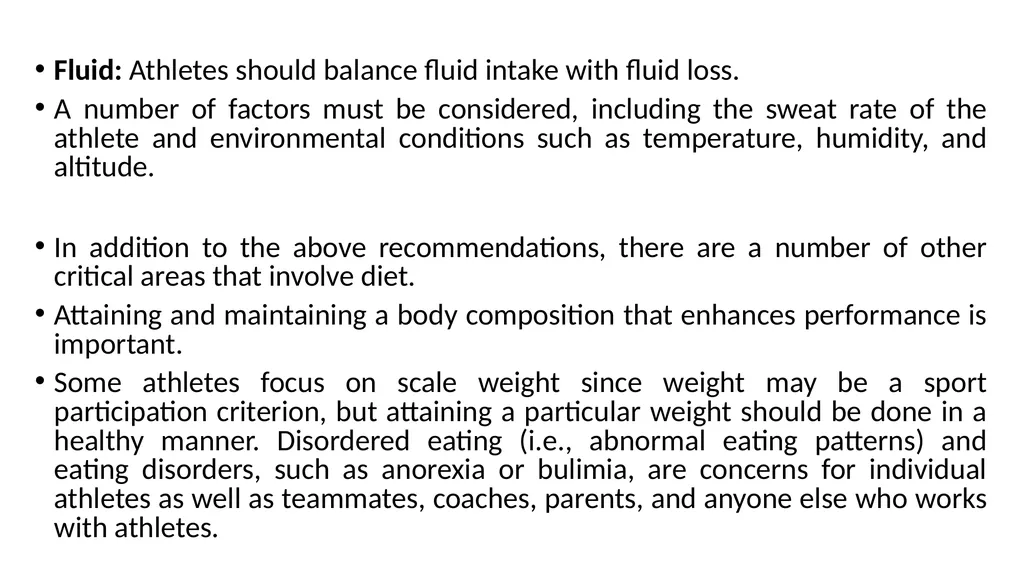 CHAAPTER ONE Introduction to Sports Nutrition The - slide 38 of 40