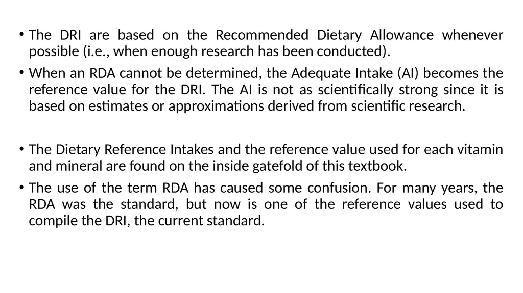 CHAAPTER ONE Introduction to Sports Nutrition The - slide 22 of 40