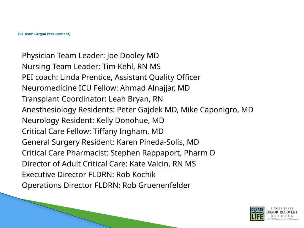PEI(Pursing Excellence Initiative) Program UR - slide 4 of 5