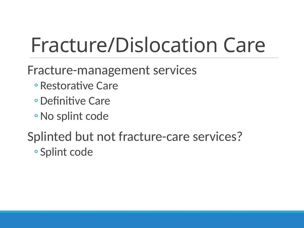 Billing & Coding Emergency Department Procedures & - slide 23 of 41