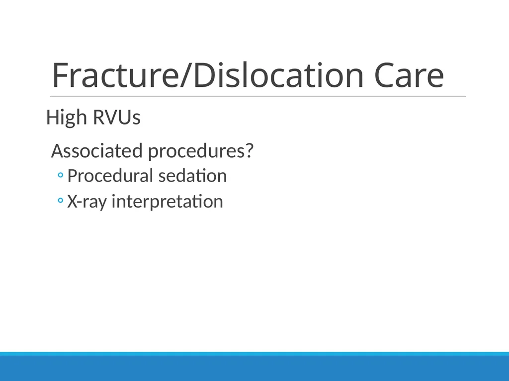 Billing & Coding Emergency Department Procedures & - slide 25 of 41