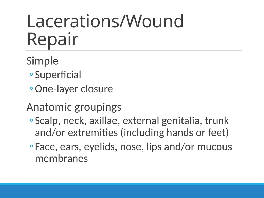 Billing & Coding Emergency Department Procedures & - slide 14 of 41