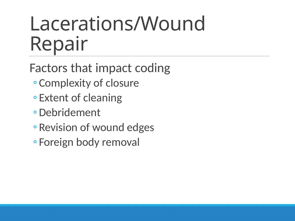 Billing & Coding Emergency Department Procedures & - slide 18 of 41