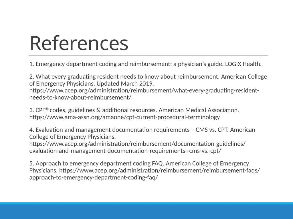 Billing & Coding Emergency Department Procedures & - slide 39 of 41