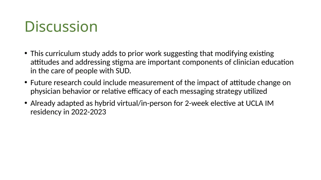 A Stigma-Disrupting Core Curriculum Influenced - slide 25 of 27