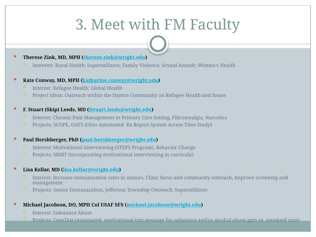 Jayna Vossler, MS, CRA, RHIA Research program - slide 8 of 18